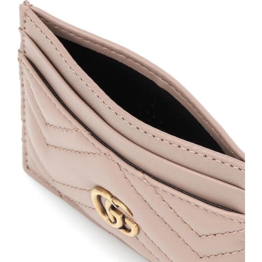 超安い Gucci グッチ Ros Rose Porc Porcel Holder Card Leather Marmont Gg カードホルダー カードケース 名刺入れ レディース Gucci グッチ レディース カードケース 名刺入れ 財布 帽子 ファッション小物