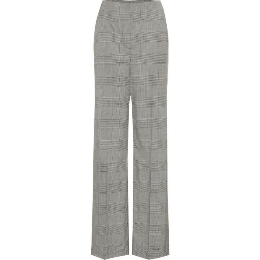 プロエンザ スクーラー Proenza Schouler レディース ボトムス パンツ Checked Stretch Wool Pants Black Off White Www Ramnurtextile Com