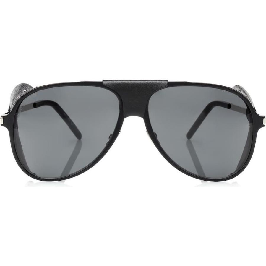 イヴ サンローラン Saint Laurent レディース メガネ サングラス アビエイター Classic 11 Blind Spoiler Aviator Sunglasses Prettyfunnyballoons Com