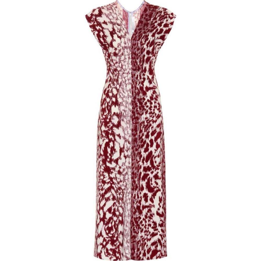 新しい到着 Beckham Victoria ベッカム ヴィクトリア ワンピース ベッカム ヴィクトリア Beckham Victoria レディース White Bordeaux Dress Midi Cady Printed ワンピース ドレス ミドル丈 ワンピース ワンピース チュニック Www Solidarite Numerique Fr