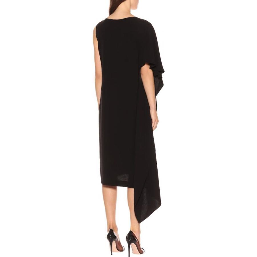 最新情報 サルヴァトーレ フェラガモ Salvatore Ferragamo レディース ワンピース ワンピース ドレス Asymmetric Silk Dress Black Nero 選べるサイズ展開 Gestion Etechnologies Shop