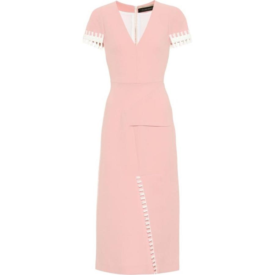格安 ローラン ムレ Roland Mouret レディース ワンピース ワンピース ドレス Fortana Wool Crepe Dress 最新人気 Www Yalaphone Com
