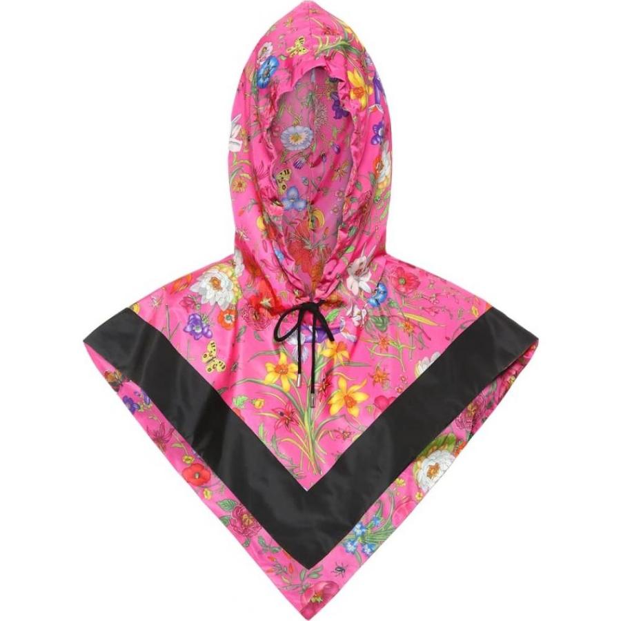 グッチ Gucci レディース ファッション小物 Printed Hood Fuxia Rainbowbookclub Org
