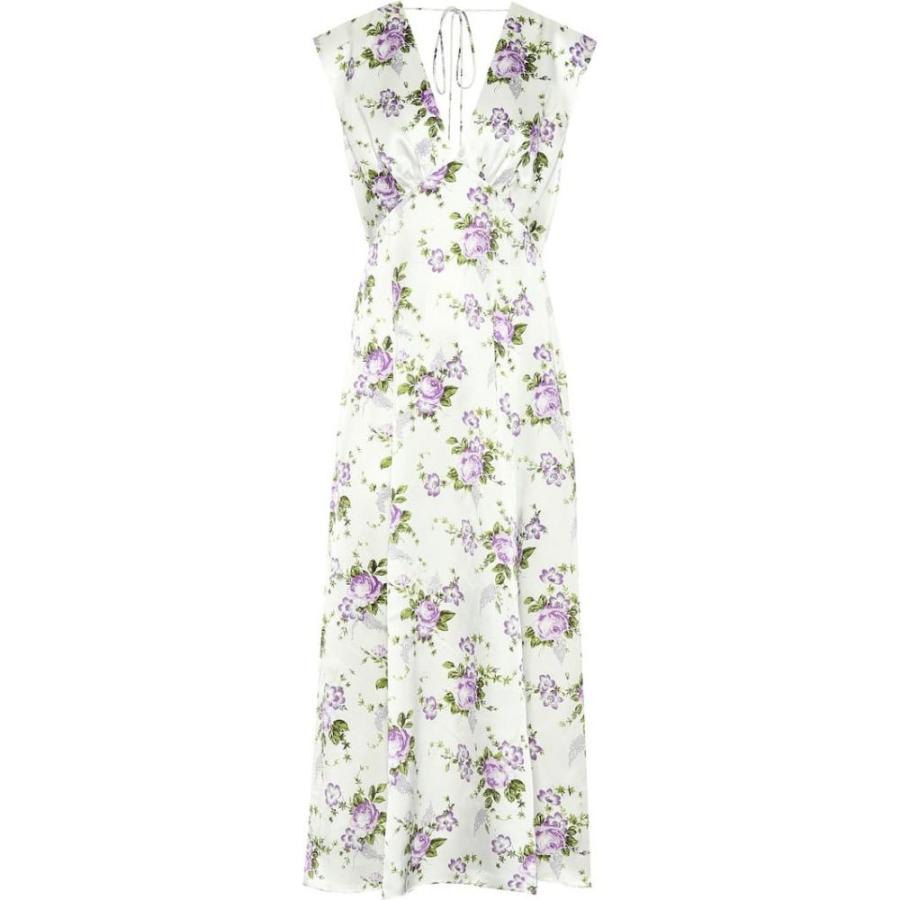 クーポン発行 レ レヴェリズ Les Reveries レディース ワンピース ミドル丈 ワンピース ドレス Floral Silk Midi Dress Purple Rose Garden Hb4 P フェルマート Fermart 3号店 通販 Yahoo ショッピング 速達メール便送料無料 Old