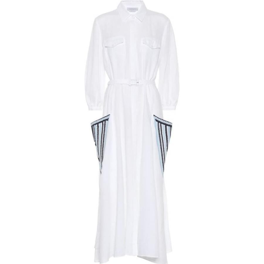 ガブリエラ ハースト Gabriela Hearst レディース ワンピース ワンピース ドレス Woodward Linen Shirt Dress Asi Aviation Fr