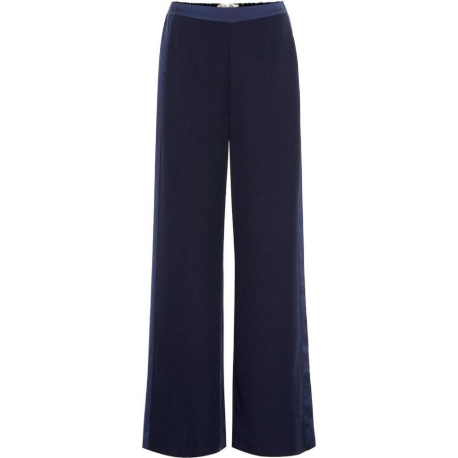 ダイアン フォン ファステンバーグ Diane Von Furstenberg レディース ボトムス パンツ Ciara High Rise Wide Leg Crepe Pants New Navy Pit Ac In