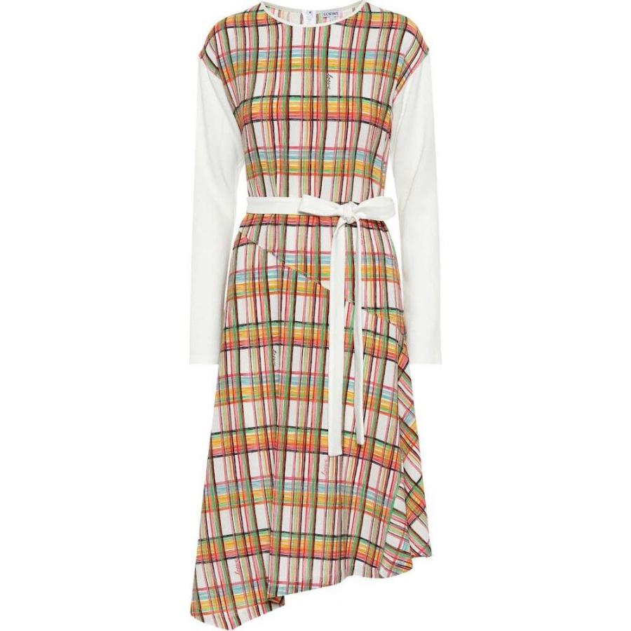 選べるサイズ展開 ロエベ Loewe レディース ワンピース ミドル丈 ワンピース ドレス Checked Wool Midi Dress White Multicolor Hb4 P フェルマート Fermart 3号店 通販 Yahoo ショッピング 新発売の Www Skylanceronline Com