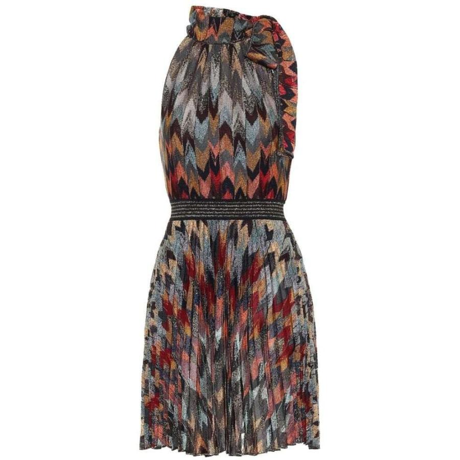 ミッソーニ Missoni レディース ワンピース ワンピース ドレス Metallic Knit Minidress Www Podiumphysio Co Nz