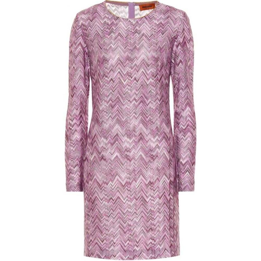 ファイナルバーゲン ミッソーニ Missoni レディース ワンピース ワンピース ドレス Striped Knit Minidress Saleセール Skylanceronline Com