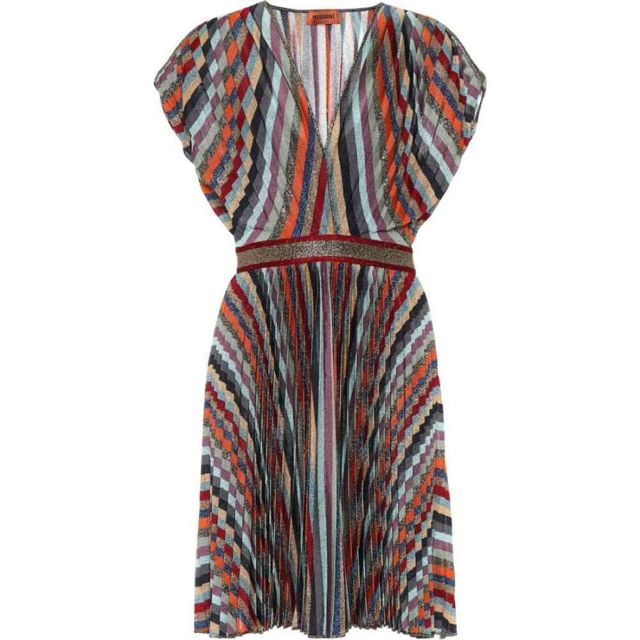 ミッソーニ Missoni レディース ワンピース ワンピース ドレス Metallic Knit Dress Tsquality Ch