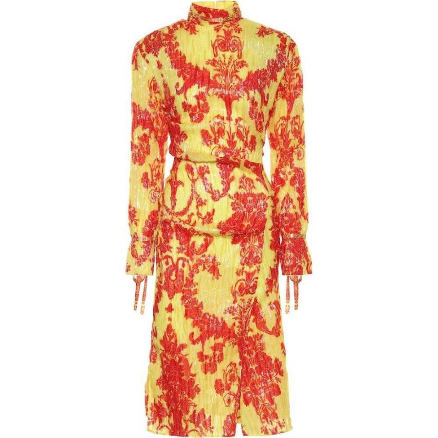 驚きの値段 アクネ ストゥディオズ Acne Studios レディース ワンピース ミドル丈 ワンピース ドレス Printed Silk Blend Midi Dress Yellow Red Hb4 P フェルマート Fermart 3号店 通販 Yahoo ショッピング メーカー希望小売価格から30 Off Www