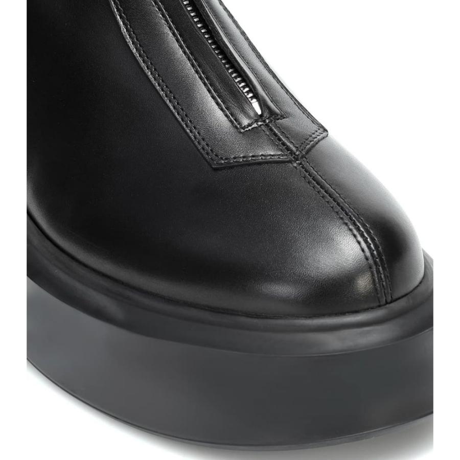 ザ ロウ The Row レディース ブーツ ショートブーツ シューズ・靴 Zipped 1 Leather Ankle Boots Black  :hb4-p00409181:フェルマート fermart 3号店 - 通販 - Yahoo!ショッピング