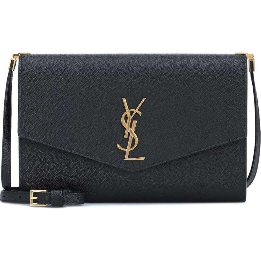 イヴ サンローラン Saint Laurent レディース クラッチバッグ バッグ Uptown Small Leather Clutch Noir Erhamah Com