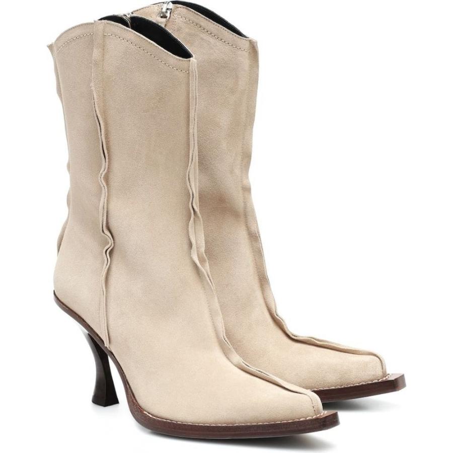 キナル別注 アクネ ストゥディオズ Acne Studios レディース ブーツ ショートブーツ シューズ 靴 Suede Ankle Boots Beige 値引 Elexpand Com