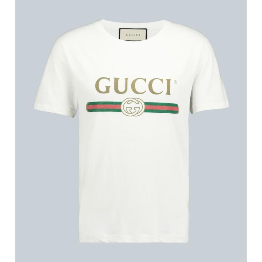 グッチ Gucci メンズ Tシャツ トップス Oversized Cotton T Shirt With Logo White Hb4 P フェルマート Fermart 3号店 通販 Yahoo ショッピング
