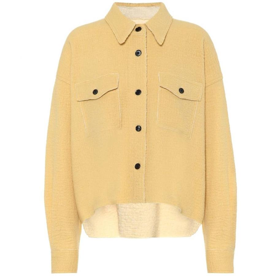 イザベル マラン Isabel Marant レディース 新作 大人気 ブラウス トップス シャツ Yellow Dennao Shirt Wool