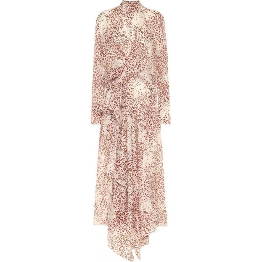 ペーター ワンピース ペトロフ Petar Petrov ペトロフ レディース ワンピース ミドル丈 Petar ワンピース ドレス Abia Leopard Print Silk Midi Dress Ivory Bld Hb4 P フェルマート Fermart 3号店