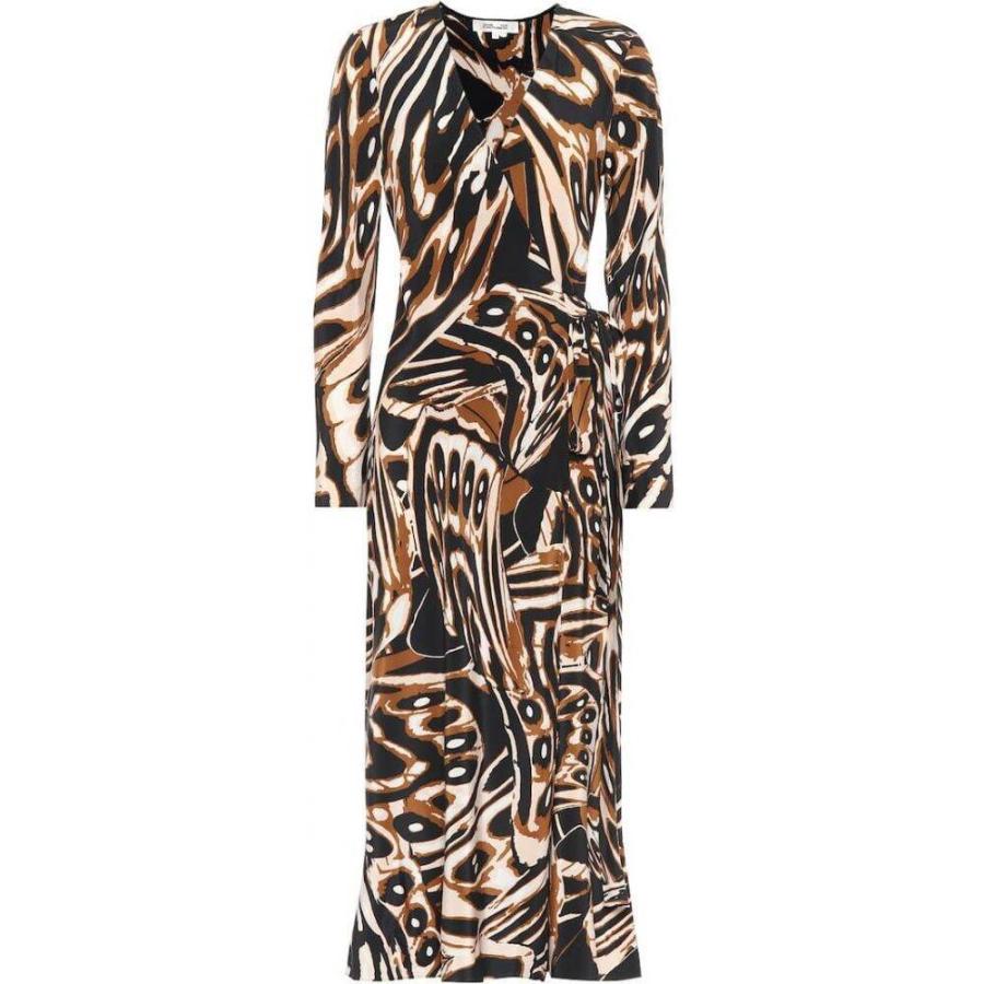 安い購入 ダイアン フォン ファステンバーグ Diane Von Furstenberg レディース ワンピース ラップドレス ミドル丈 Tilly Printed Silk Midi Wrap Dress 超美品 Etechnologies Shop