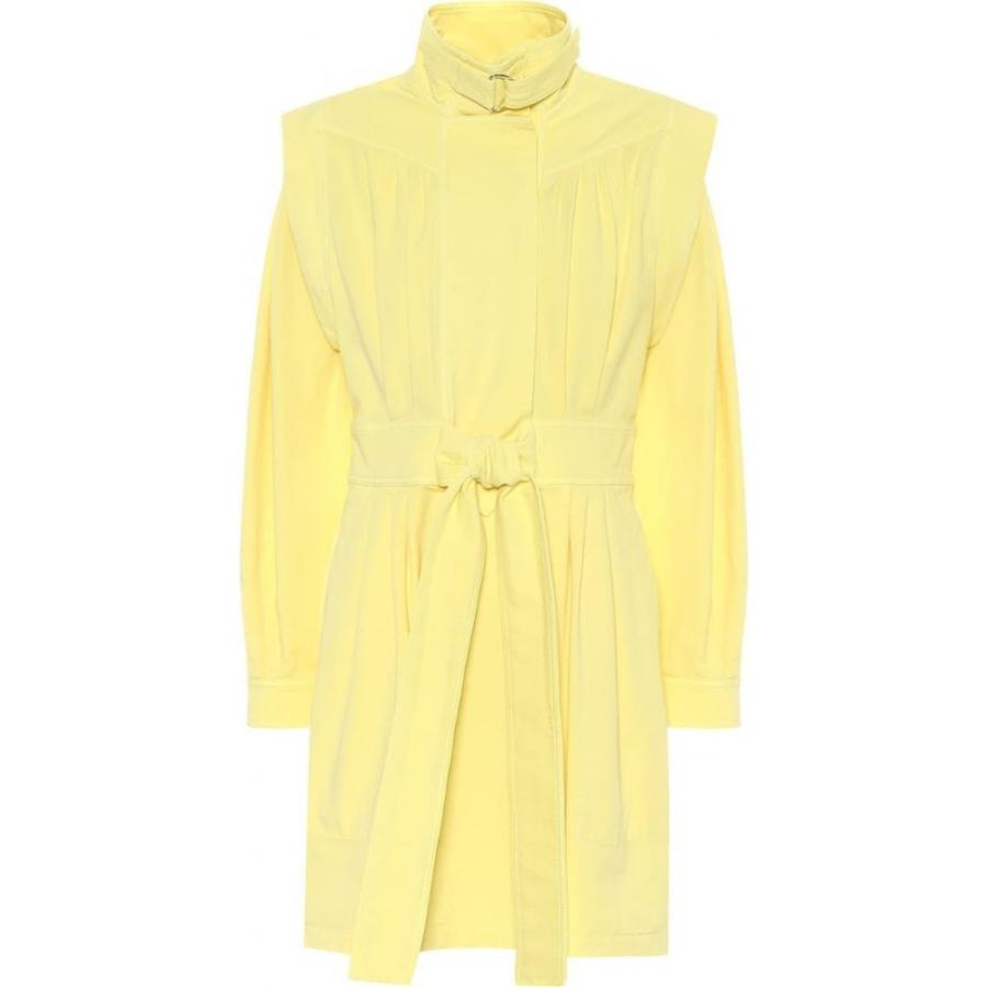 送料無料 ステラ マッカートニー Stella Mccartney レディース ワンピース ワンピース ドレス Stretch Cotton Twill Minidress Yellow 在庫限り Www Skylanceronline Com
