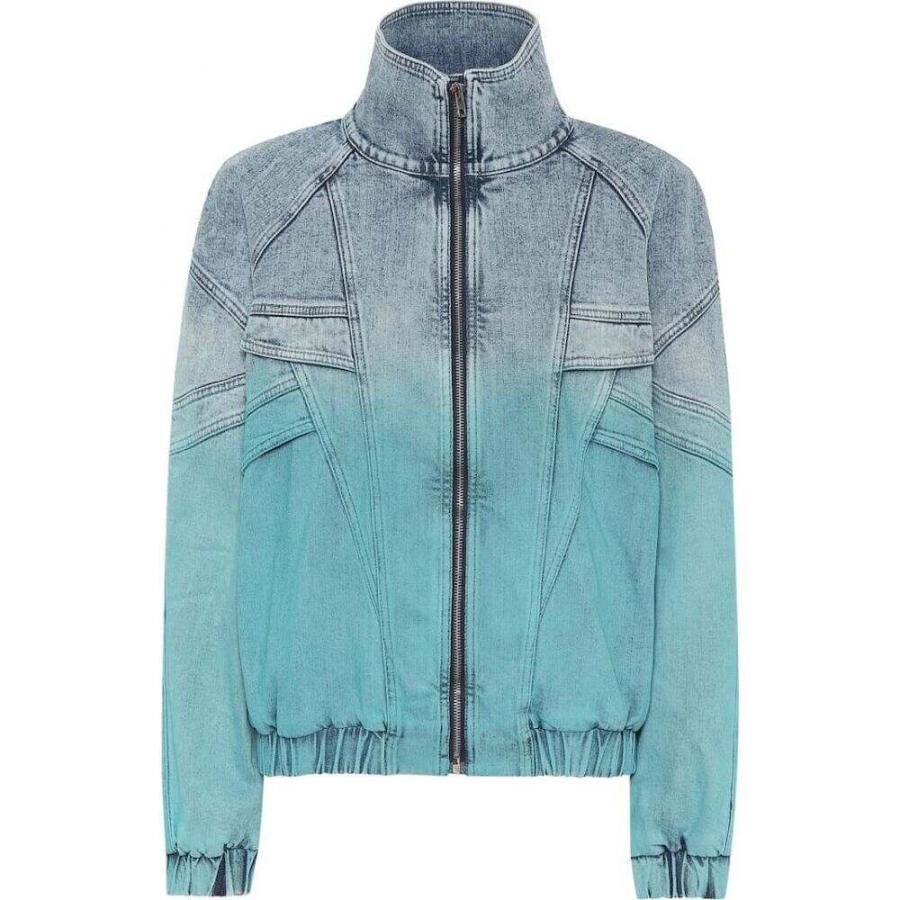 21年春夏再入荷 ステラ マッカートニー Stella Mccartney レディース ジャケット デニムジャケット アウター Denim Jacket Degrade 売り切れ必至 Marve Hn