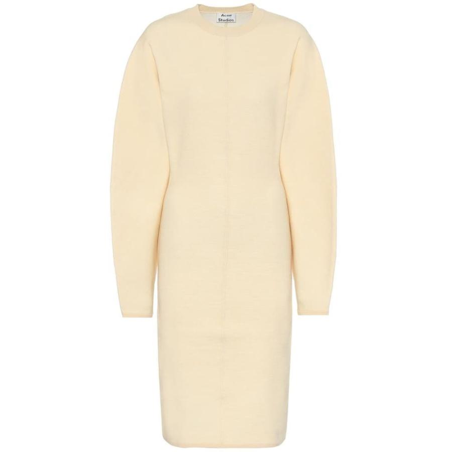 年最新海外 アクネ ストゥディオズ Acne Studios レディース ワンピース ワンピース ドレス Knit Minidress Off White Hb4 P フェルマート Fermart 3号店 通販 Yahoo ショッピング 珍しい Www Doctor Plan Com