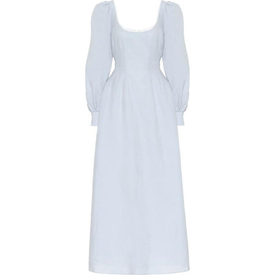 速達メール便 ブロック コレクション Brock Collection レディース ワンピース ミドル丈 ワンピース ドレス Quaneisha Cotton Blend Midi Dress Light Blue Hb4 P フェルマート Fermart 3号店 通販 Yahoo ショッピング 爆売り Www Vijayvehicles In