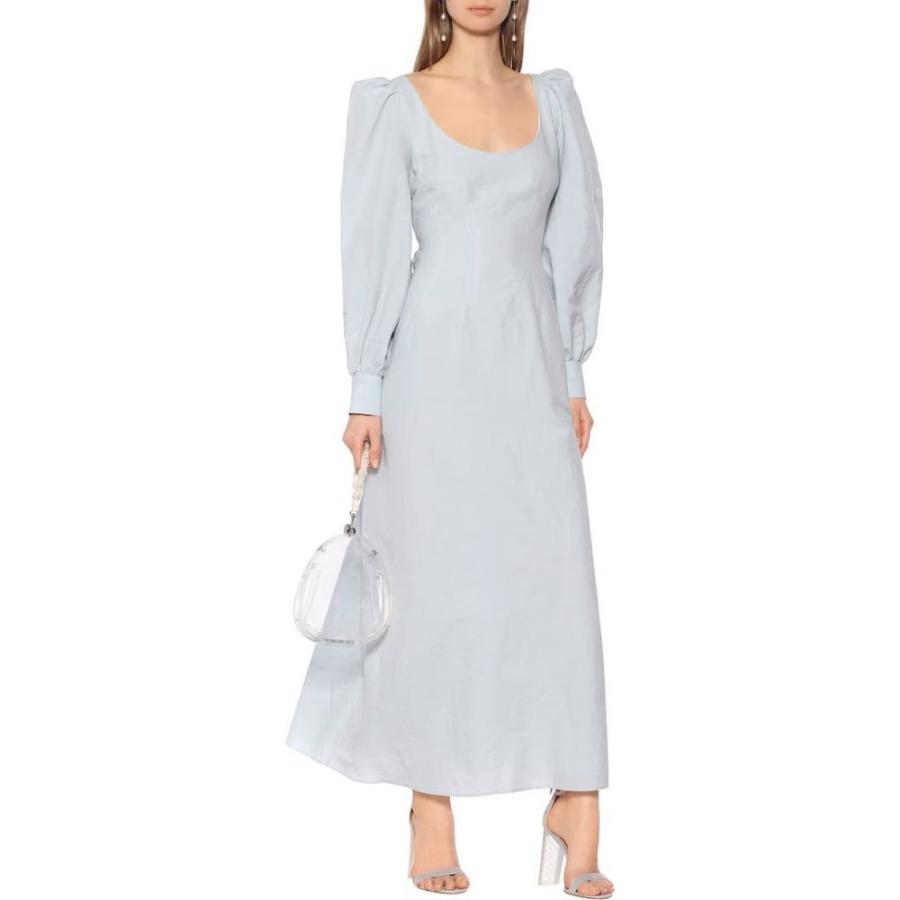 速達メール便 ブロック コレクション Brock Collection レディース ワンピース ミドル丈 ワンピース ドレス Quaneisha Cotton Blend Midi Dress Light Blue Hb4 P フェルマート Fermart 3号店 通販 Yahoo ショッピング 爆売り Www Vijayvehicles In