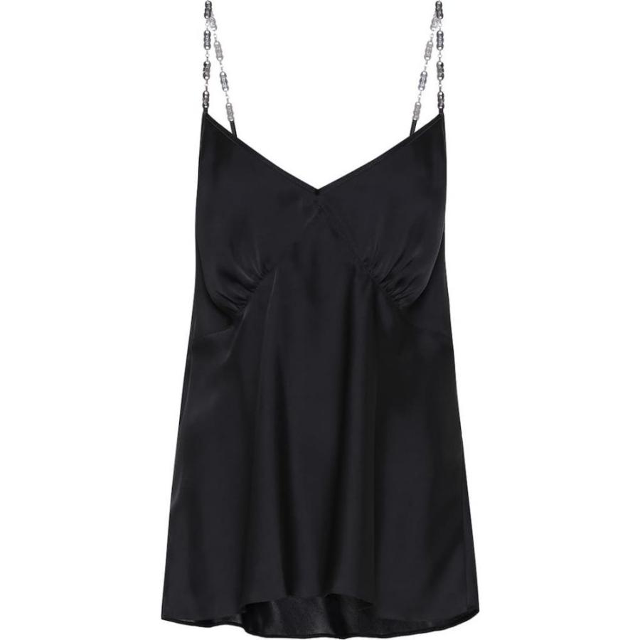 パコラバンヌ Paco Rabanne レディース スリップ キャミソール キャミソール タンクトップ インナー 下着 Rabanne Satin 下着 靴下 部屋着 Camisole Top Black Hb4 P フェルマート Fermart 3号店 安い大特価