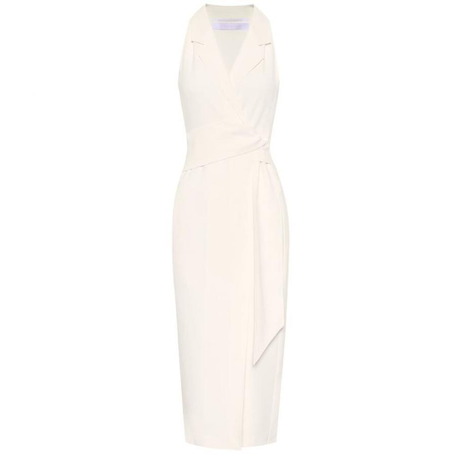 正規店仕入れの ローラン ムレ Roland Mouret レディース ワンピース ワンピース ドレス Lennon Crepe Dress White 気質アップ Zoetalentsolutions Com
