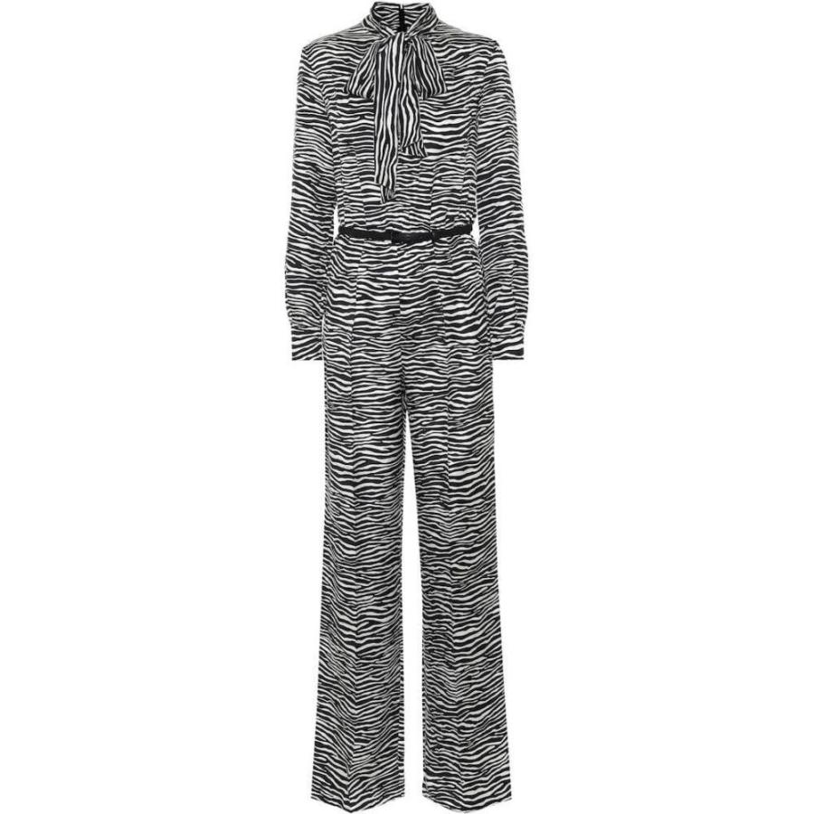50 Off レディース Co Zebra Print Silk Blue Hb4 P フェルマート Max B Zebra Print マックスマーラ オールインワン Mara Seta Jumpsuit Fermart 3号店 ジャンプスーツ Co Darling ワンピース ドレス オールインワン オールインワン