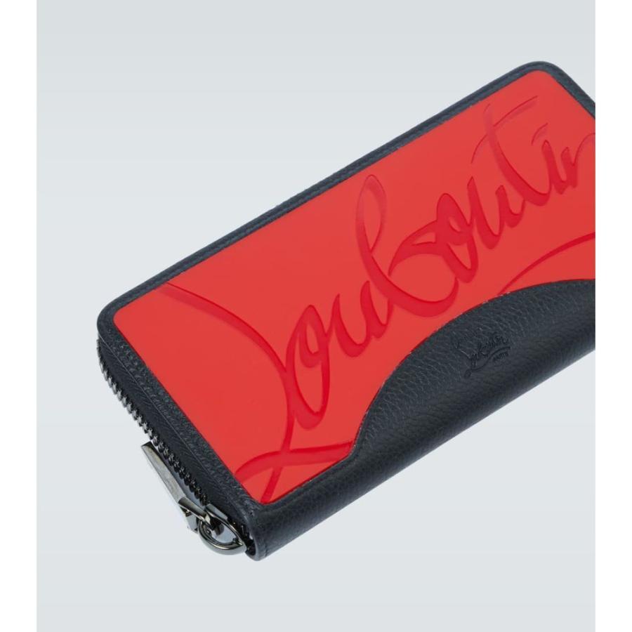 憧れ クリスチャン ルブタン Loubi Black Wallet Leather Panettone Xl 財布 メンズ Louboutin Christian その他財布 サイズ Onesize Demolition Training