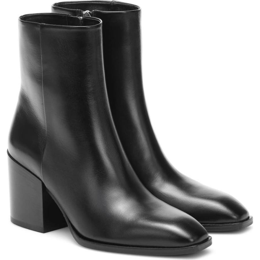 コンビニ受取対応商品 アイデ Aeyde レディース ブーツ ショートブーツ シューズ 靴 Leandra Leather Ankle Boots Black 21春夏新色 Gestion Etechnologies Shop