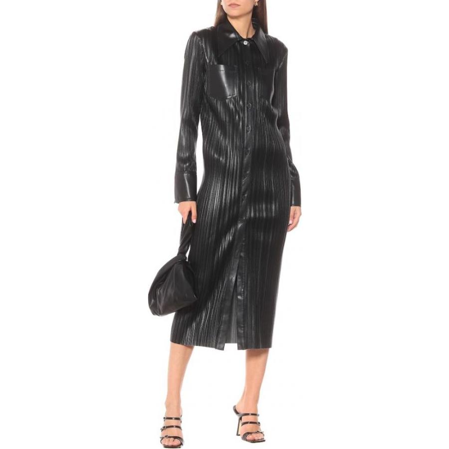 新規購入 ワンピース レディース Nanushka ナヌシュカ シャツワンピース Chutney Dress Plum Shirt Leather Faux ワンピース ドレス Joy ワンピース Williamsav Com