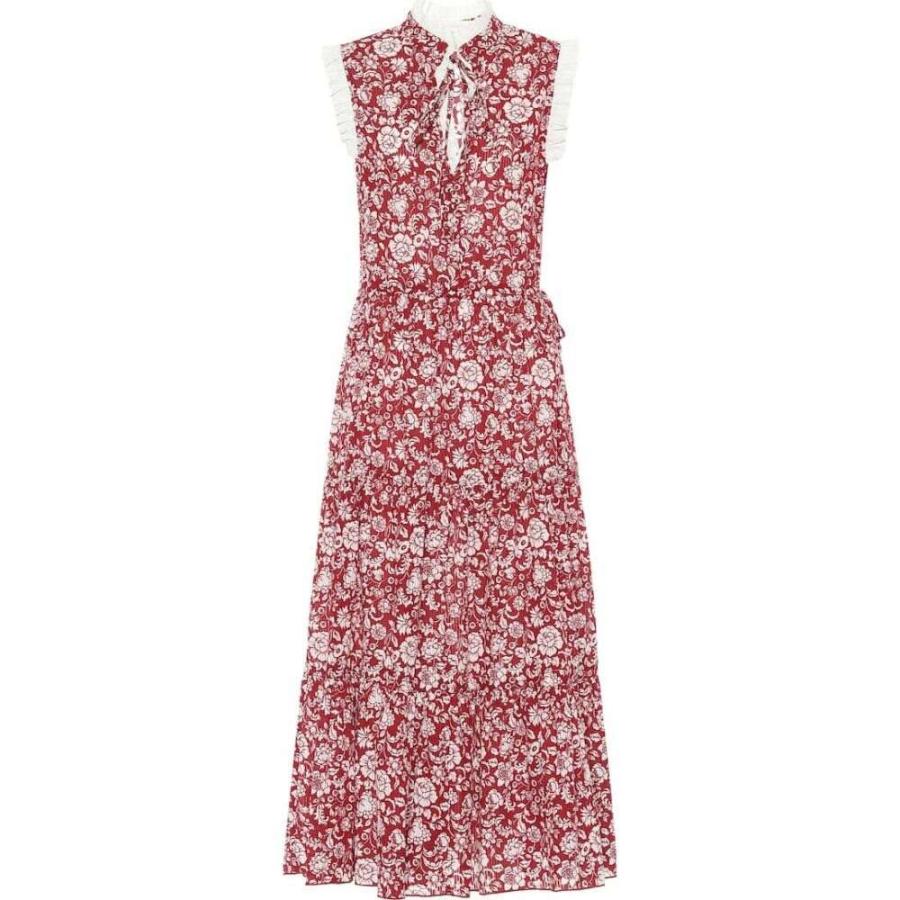 人気ブランド新作豊富 クロエ レディース ワンピース クロエ Chloe By See See 1 White Red Dress Midi Cotton Voile Floral ワンピース ドレス ミドル丈 ワンピース レディース Chloe By ワンピース チュニック Savannah Osc Com