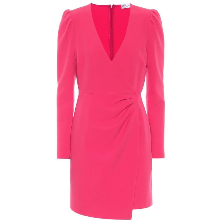100 安心保証 レッド ヴァレンティノ Redvalentino レディース パーティードレス ワンピース ドレス Stretch Crepe Minidress Hot Pink 即納最大半額 Gestion Etechnologies Shop