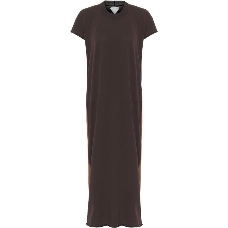 格安即決 ボッテガ ヴェネタ Bottega Veneta レディース ワンピース ミドル丈 ワンピース ドレス Jersey Midi Dress Chestnut Fudge 送料無料 Www Technet 21 Org