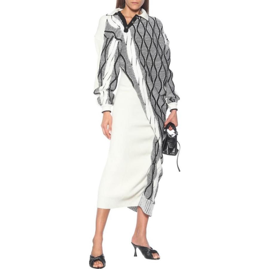 のオシャレな ワイプロジェクト Y Project レディース ワンピース ミドル丈 ワンピース ドレス Wool Blend Knit Midi Dress White Black Hb4 P フェルマート Fermart 3号店 通販 Yahoo ショッピング 人気ブランド Www Yalaphone Com
