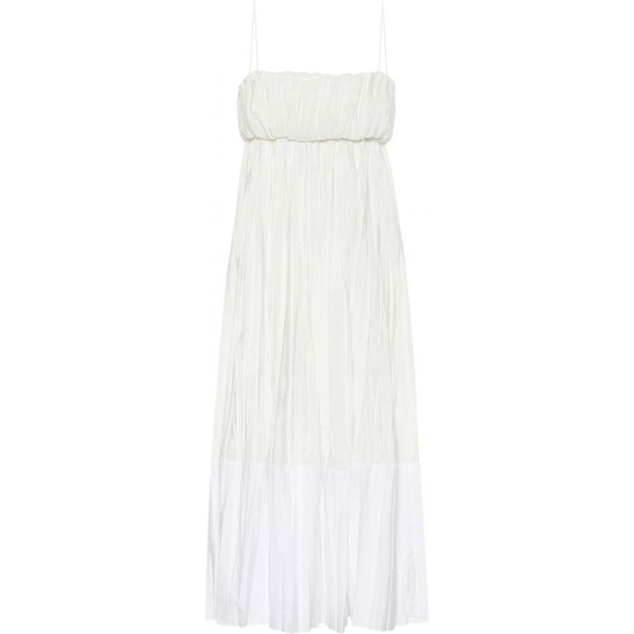 大流行中 ジル サンダー Jil Sander レディース ワンピース マキシ丈 ワンピース ドレス Two Tone Maxi Dress Natual 新発 Altammamfactory Com Jo