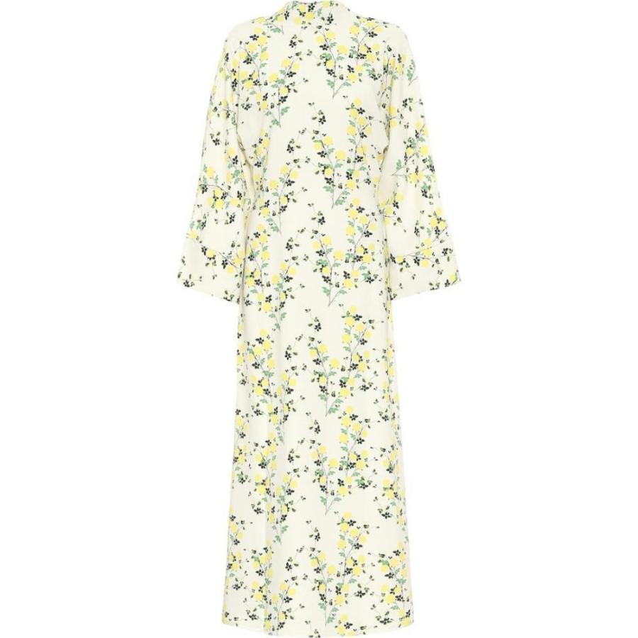 感謝価格 ベルナデッタ Bernadette レディース ワンピース マキシ丈 ワンピース ドレス Miranda Floral Crepe Maxi Dress Yellow Rosebranch On Ivory 正規販売店 Gestion Etechnologies Shop