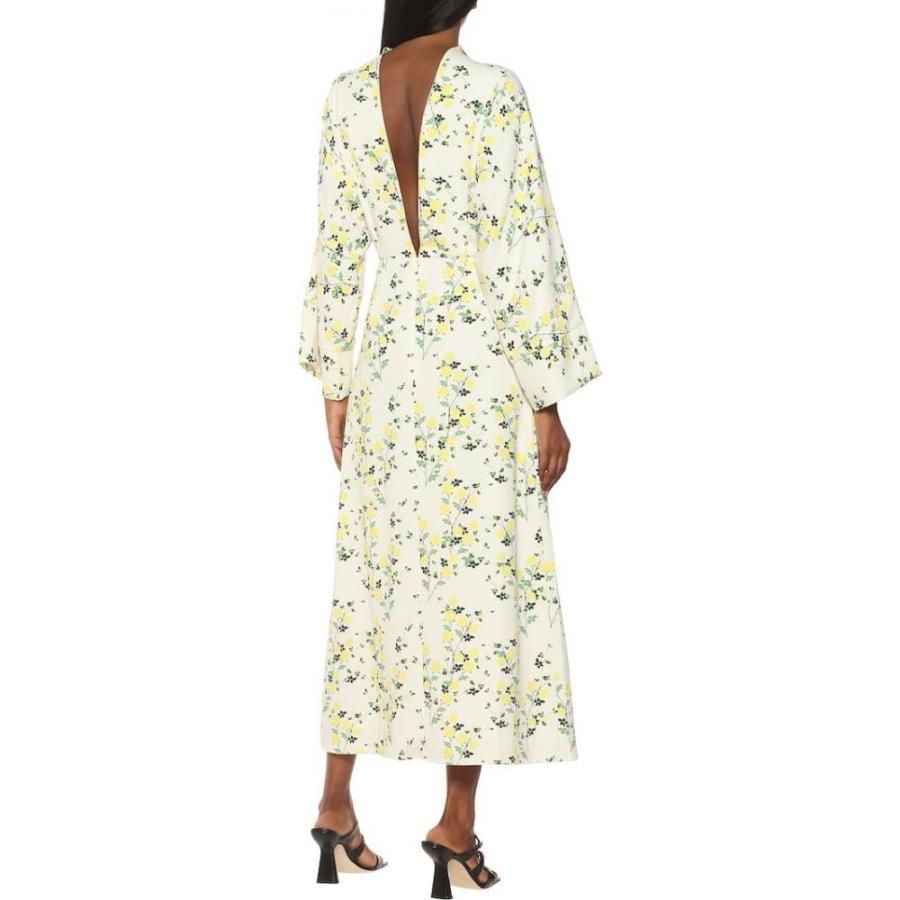 感謝価格 ベルナデッタ Bernadette レディース ワンピース マキシ丈 ワンピース ドレス Miranda Floral Crepe Maxi Dress Yellow Rosebranch On Ivory 正規販売店 Gestion Etechnologies Shop