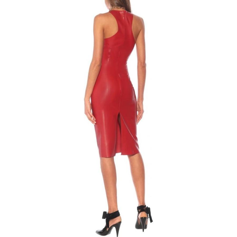 イヴ サンローラン Saint Laurent レディース ワンピース ミドル丈 ワンピース ドレス Latex Midi Dress Red Hb4 P フェルマート Fermart 3号店 通販 Yahoo ショッピング