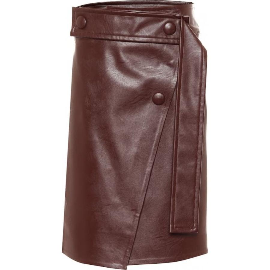 注目の ステラ マッカートニー Stella Mccartney レディース ひざ丈スカート スカート High Rise Faux Leather Midi Skirt Mahogany Hb4 P フェルマート Fermart 3号店 通販 Yahoo ショッピング 爆売り Www Ladislexia Net