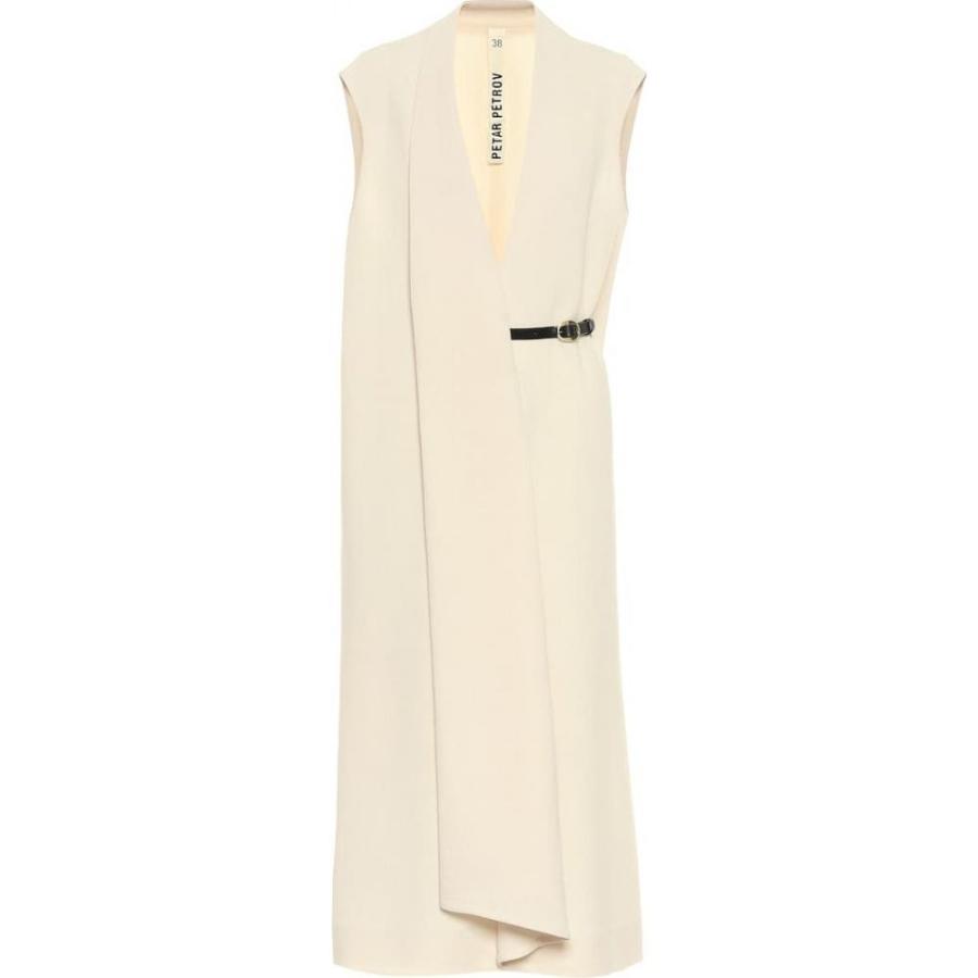 初回特典付 ペーター ペトロフ Petar Petrov レディース ワンピース ワンピース ドレス Alen Virgin Wool Midi Dress Ivory 在庫処分特価 Www Skylanceronline Com