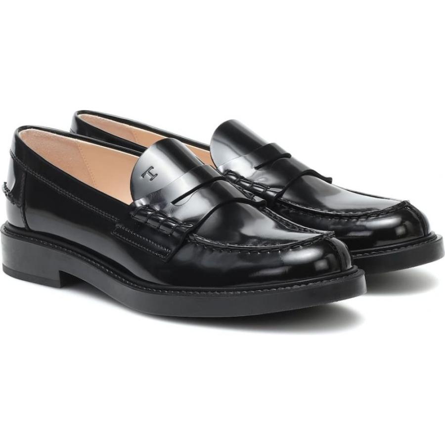 トッズ Tod S レディース ローファー オックスフォード シューズ 靴 Spiga Leather Loafers Nero Hb4 P フェルマート Fermart 3号店 通販 Yahoo ショッピング