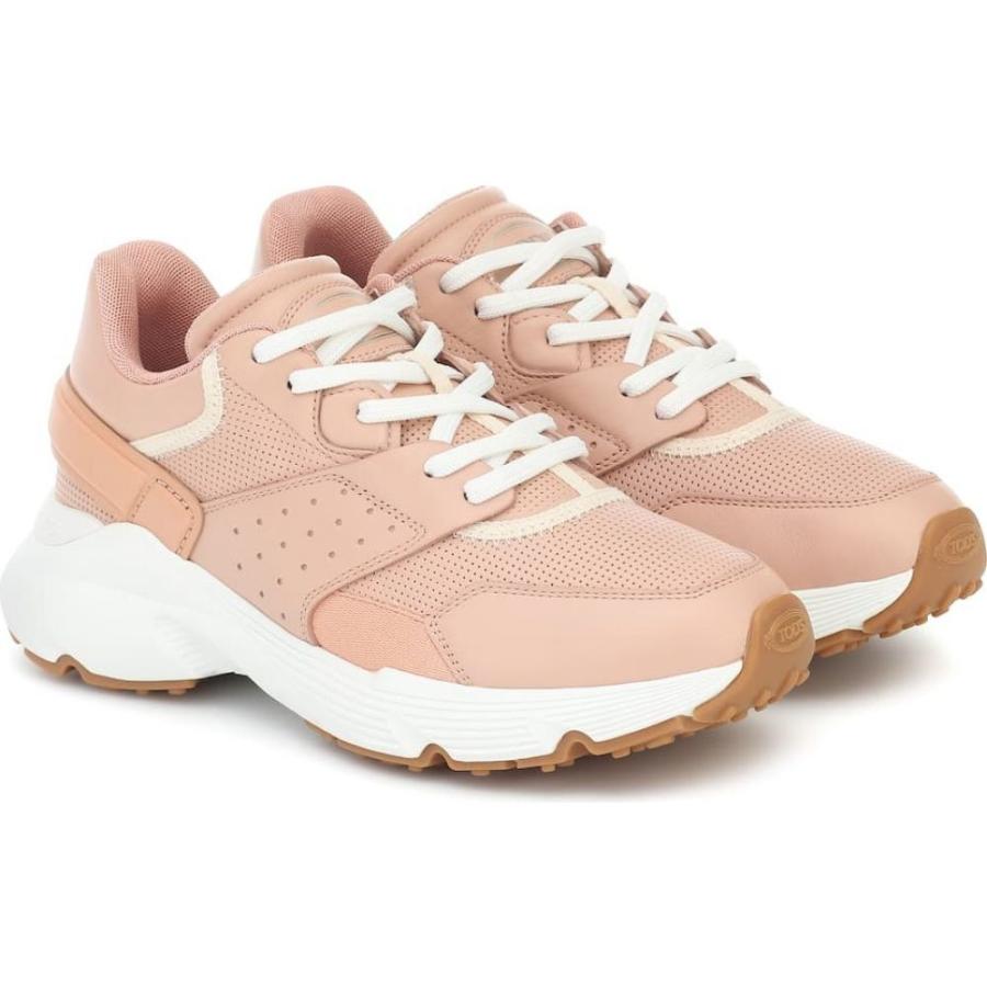 トッズ Tod S レディース スニーカー シューズ 靴 Leather Sneakers Rosa Kiss Hb4 P フェルマート Fermart 3号店 通販 Yahoo ショッピング
