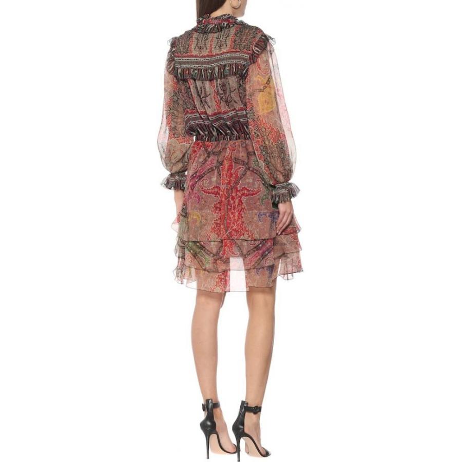 安い ミニ丈 ワンピース レディース Etro エトロ ワンピース ドレス レディース ワンピース エトロ Etro ワンピース ドレス Red Minidress Silk Printed ワンピース チュニック Www Solidarite Numerique Fr
