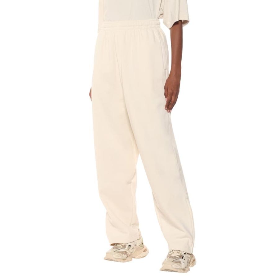バレンシアガ スウェット ジャージ Balenciaga ジャージ スウェット レディース スウェット ジャージ Trackpants ボトムス パンツ Cotton Jersey Chalky フェルマート 3号店 Trackpants Hb4 P White Fermart 買取 安い