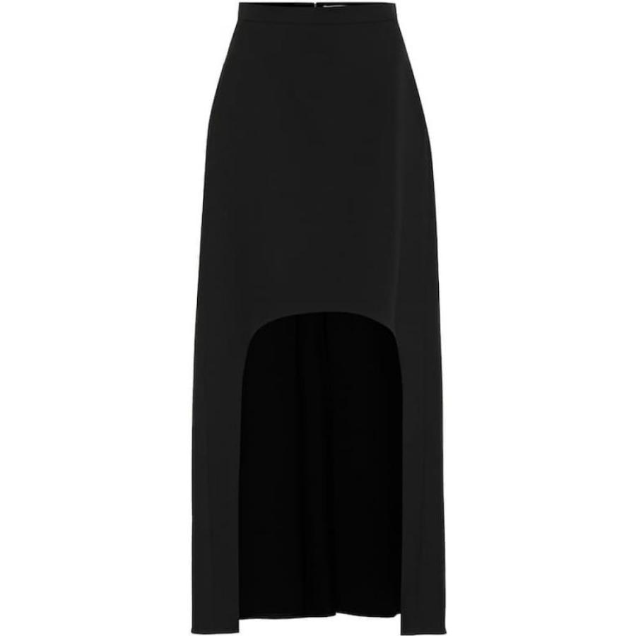 限定価格セール アレキサンダー マックイーン Alexander Mcqueen レディース ミニスカート スカート Wool And Silk Blend Miniskirt Black 速達メール便 Clinicagastroservice Com Br