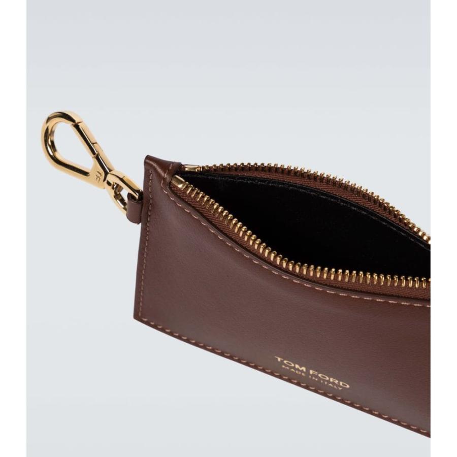 5 Off トム フォード Brown Strap Neck With Wallet Leather 財布 メンズ Ford Tom その他財布 サイズ Onesize Demolition Training