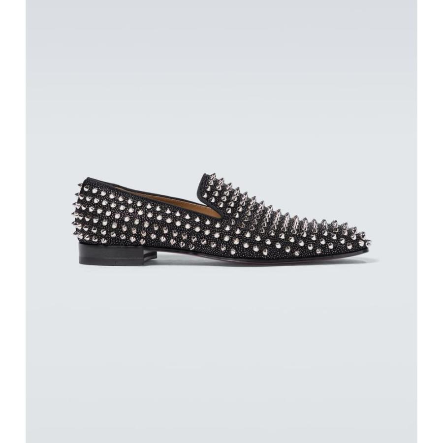 クリスチャン ルブタン Christian Louboutin メンズ ローファー シューズ 靴 Dandelion Spikes Loafers Black Silver Hb4 P フェルマート Fermart 3号店 通販 Yahoo ショッピング
